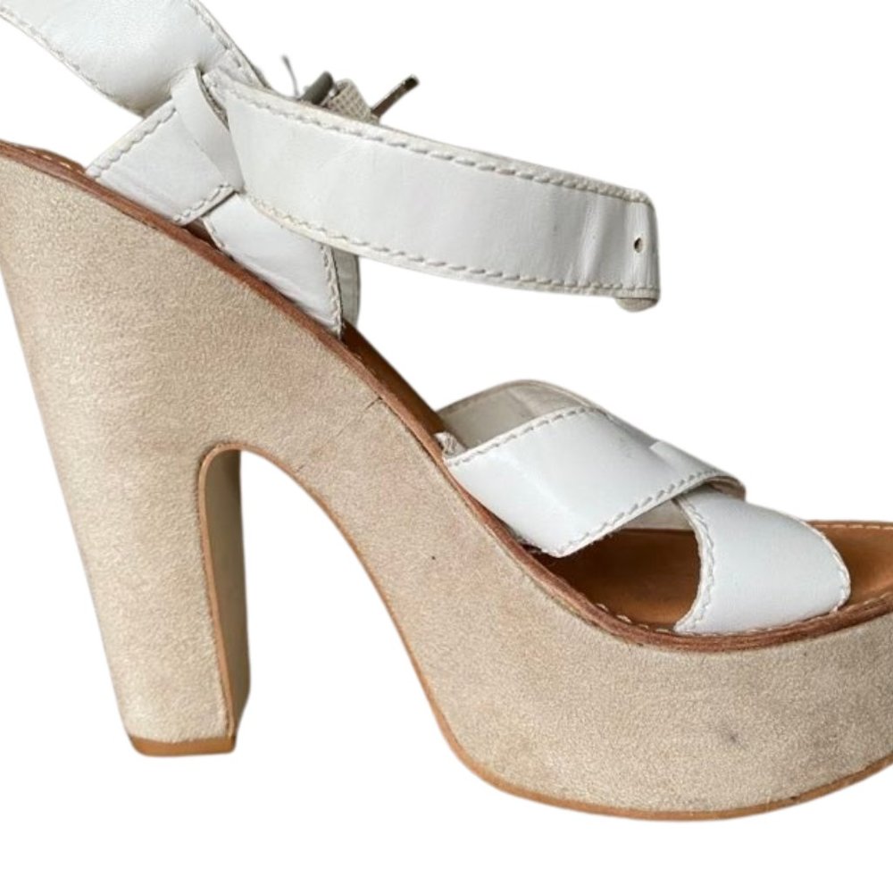 Jessica Simpson Platform Heel Sandals - Y2K - Size 8 - Picture 3 of 9
